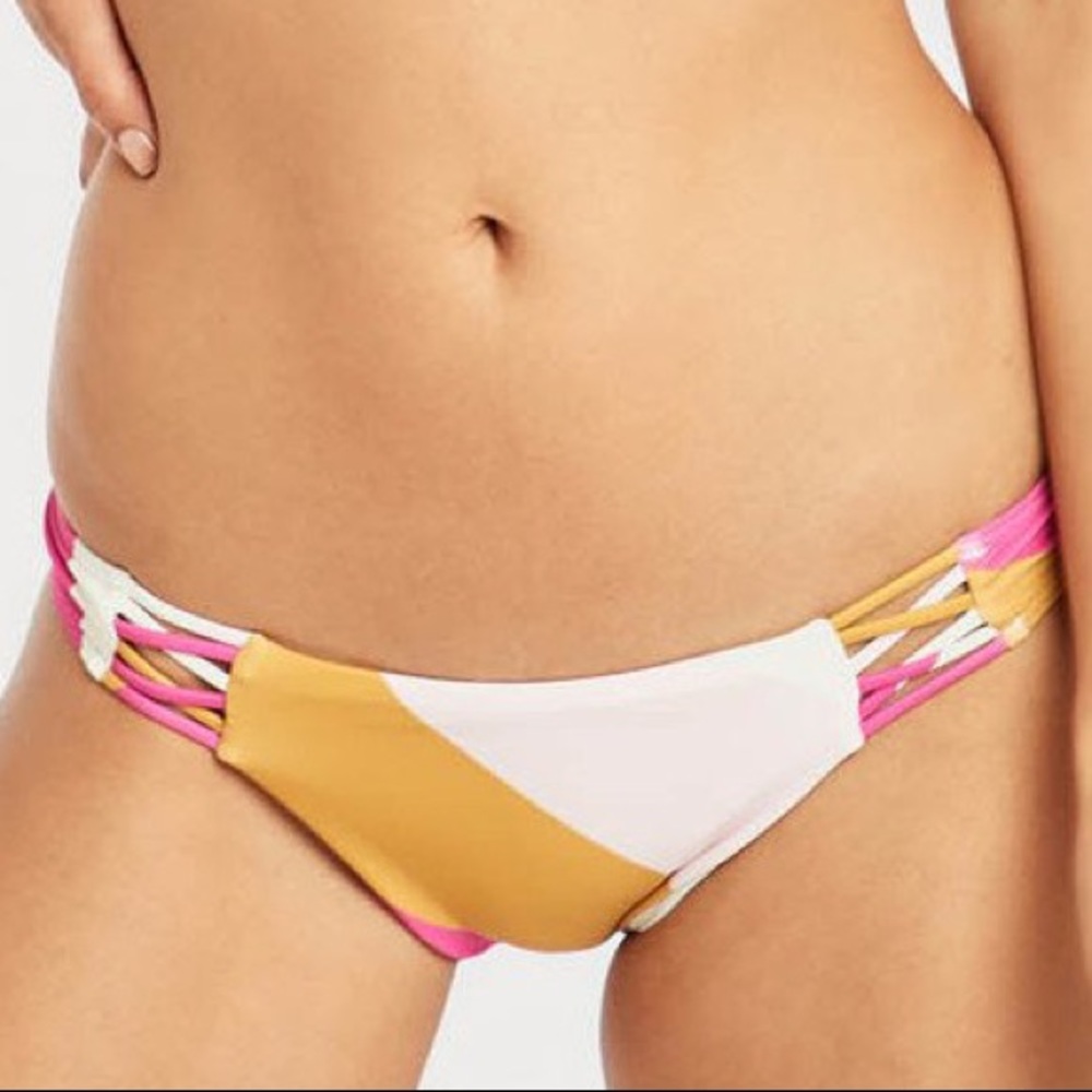 💖Billabong Soul Stripe Tropic Tie-Side Bikini Bottom💖~lg